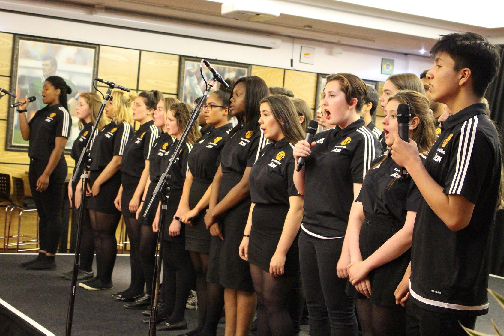 United Foundation Choir takes part in city memorial service