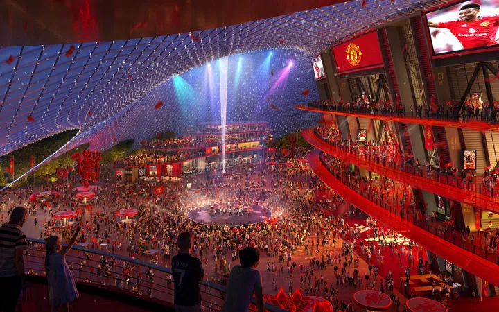 Image for stadium can be built in five years