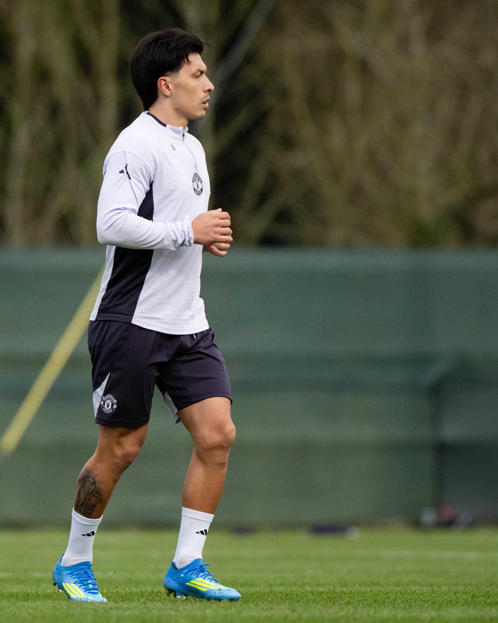 Martinez trains with the squad in Dublin