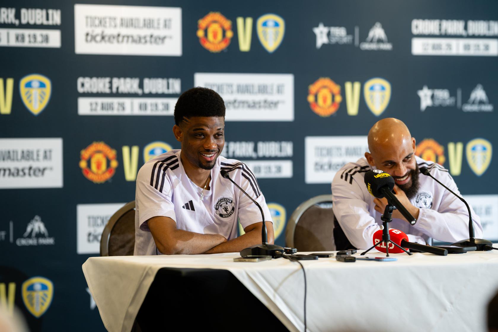 Amad and Mbeumo explain their growing connection