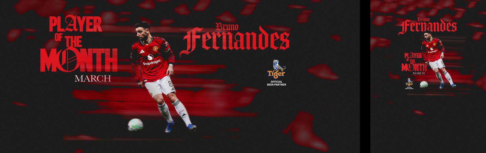 Fernandes lands March's Player of the Month