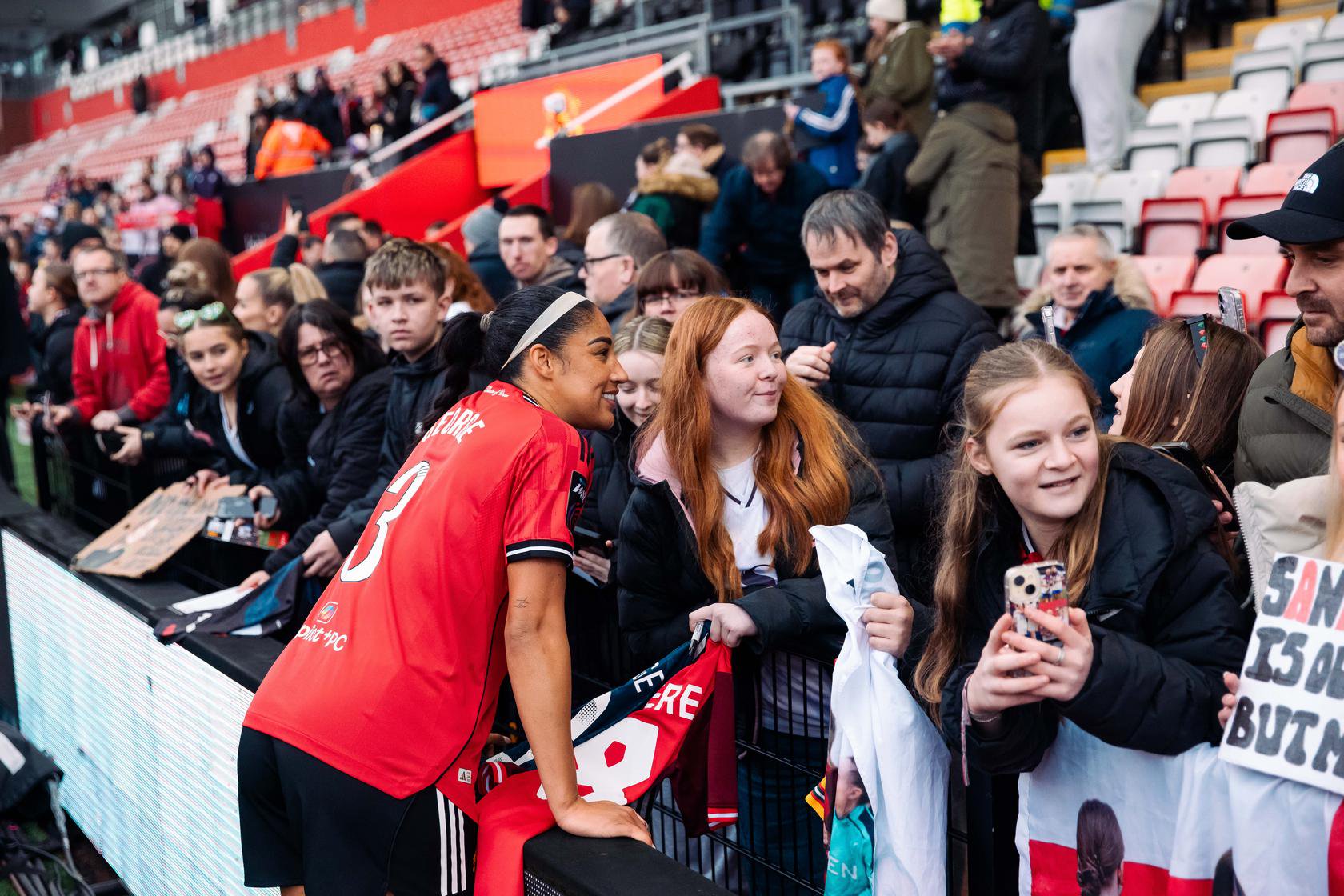 Free fanzone for United Women v Bayern