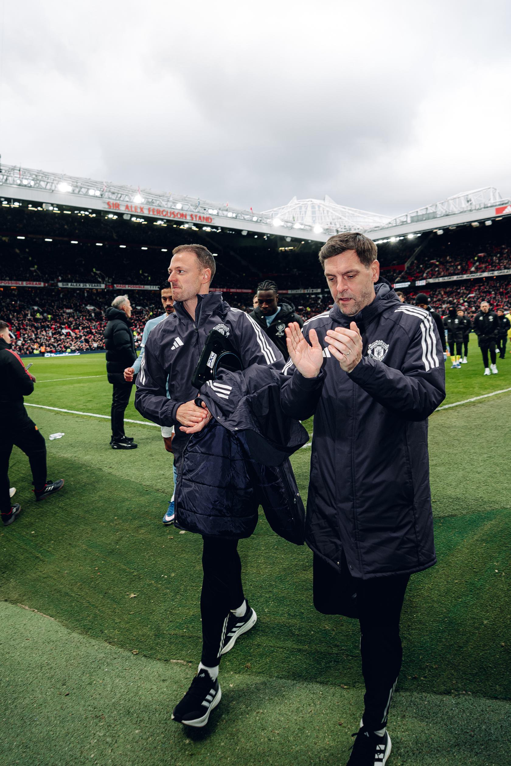 Maguire impressed with Evans and Woodgate