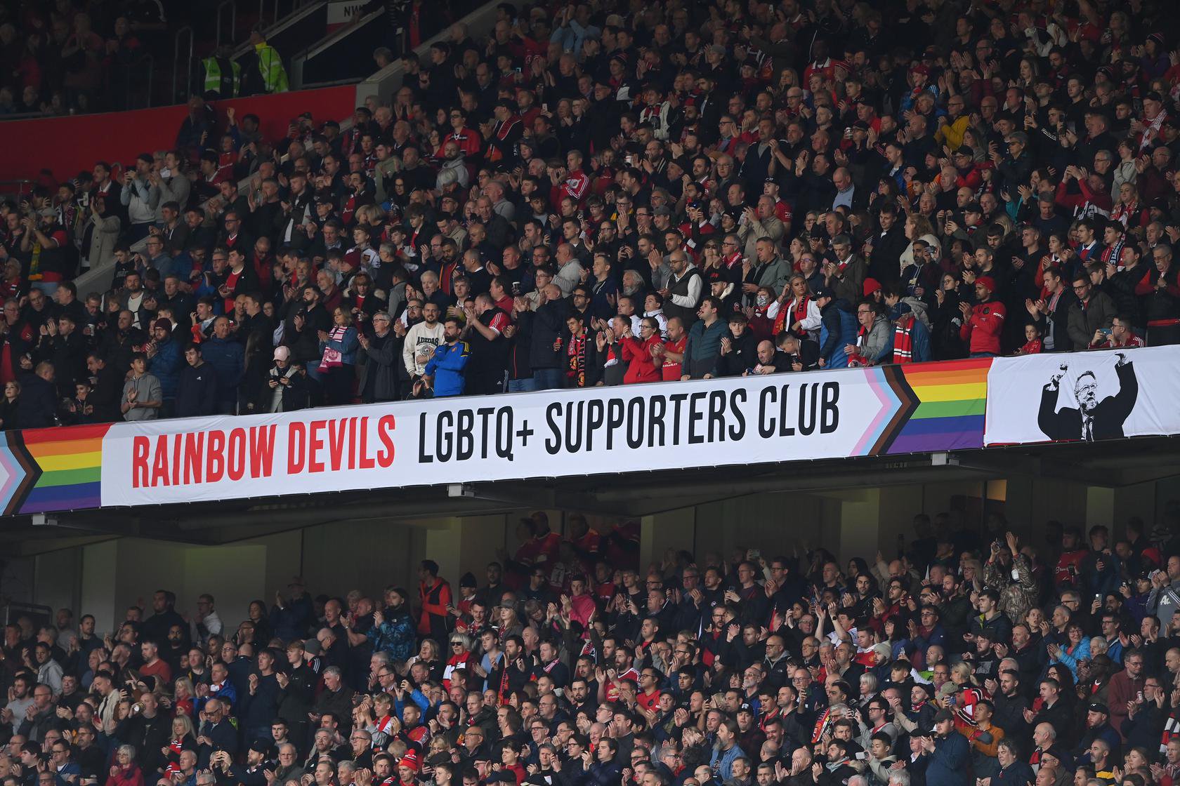 Rainbow Devils launch Old Trafford banner competition