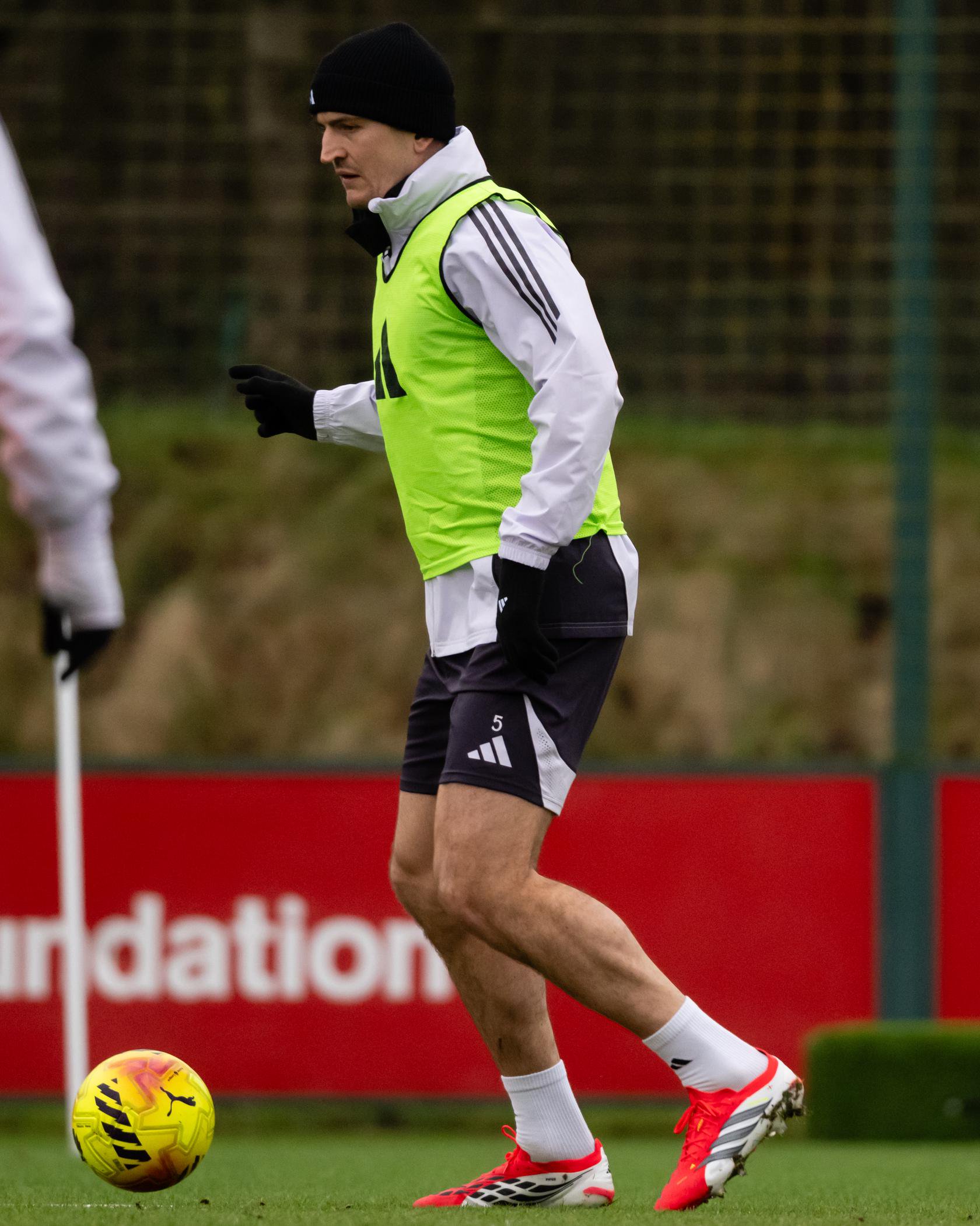 Maguire trains as Robson attends session 