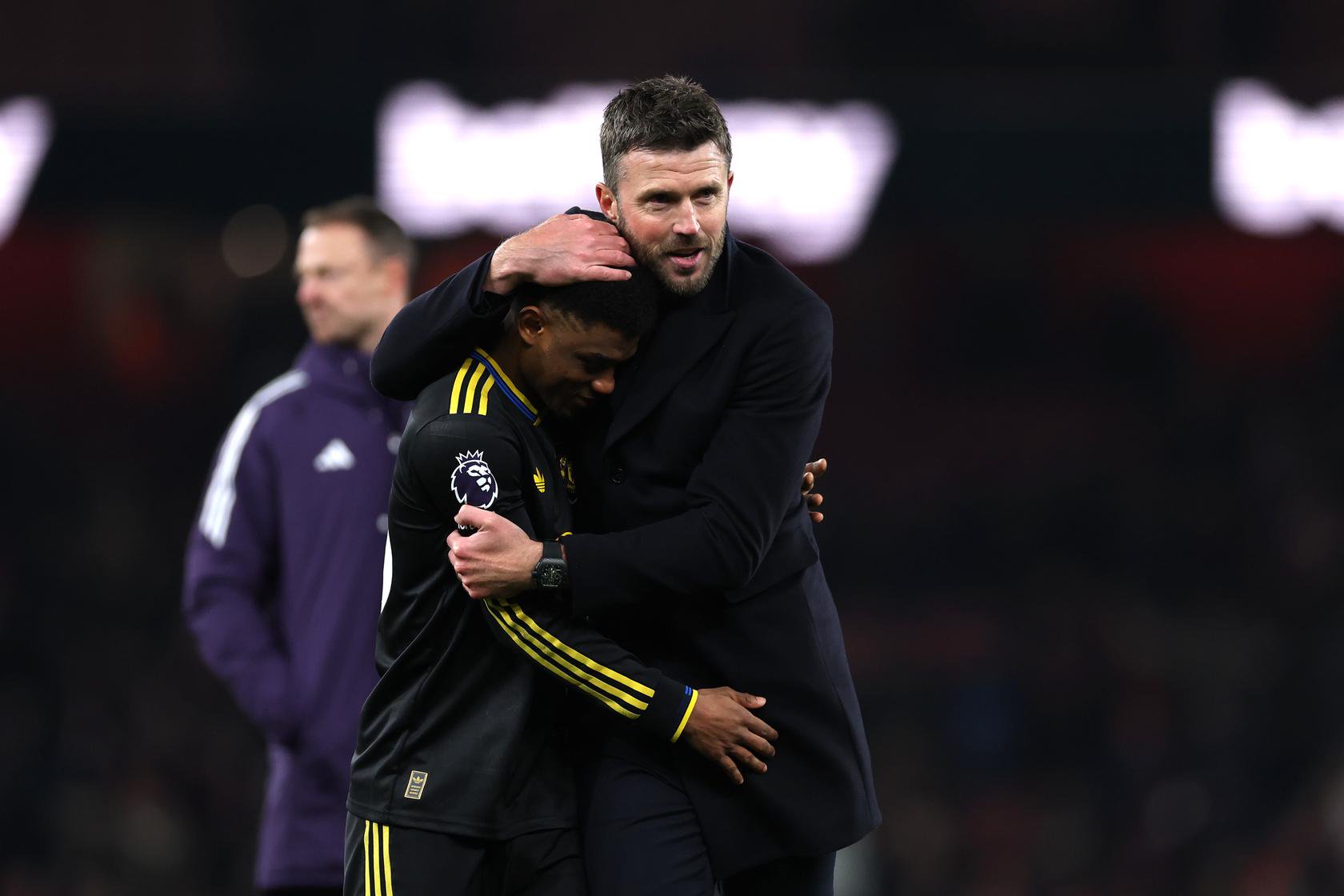 Amad enjoying life under Carrick