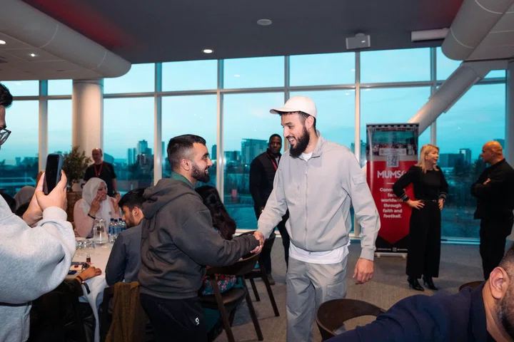 Old Trafford welcomes fans for Iftar celebration