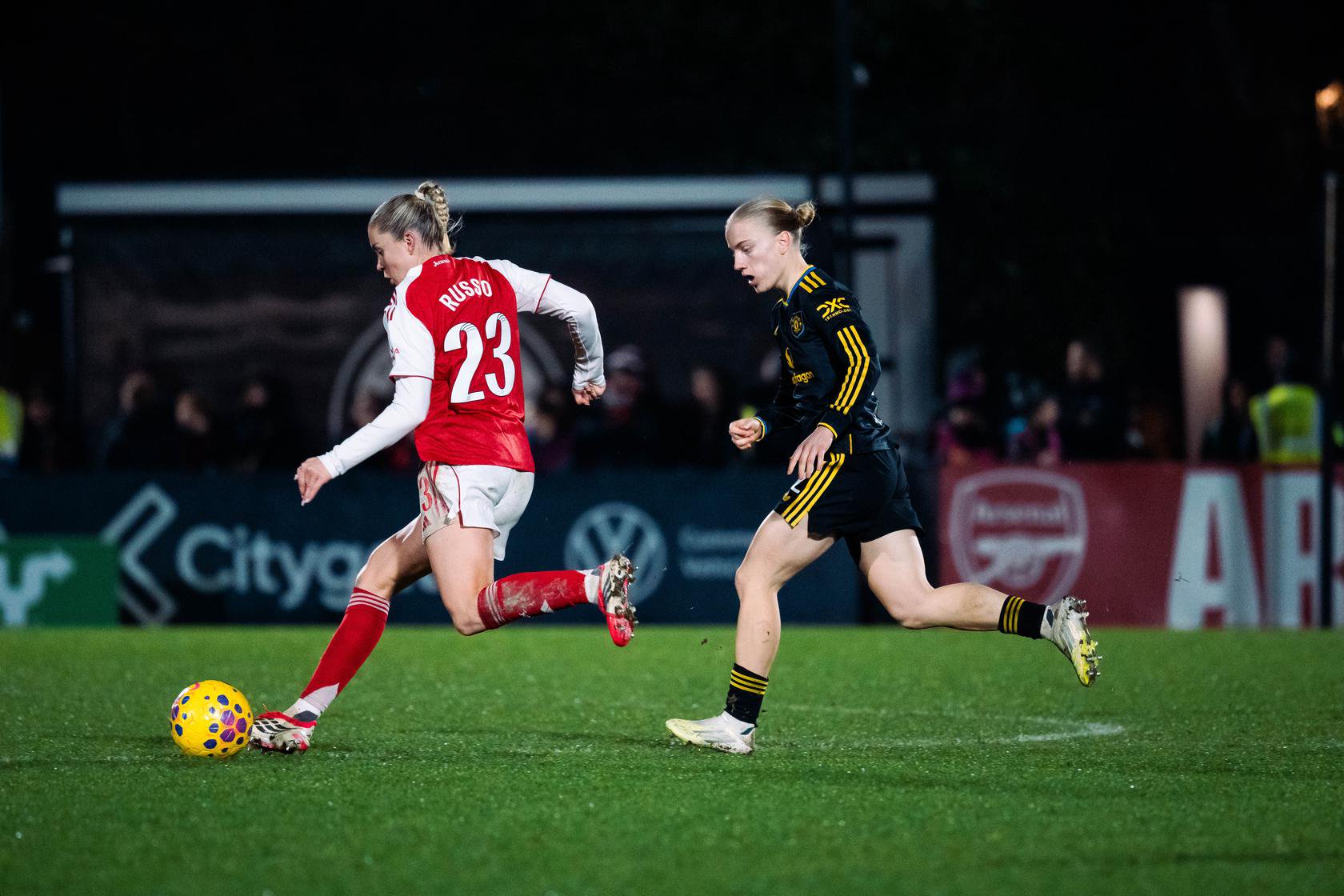 Arsenal 0 United Women 1