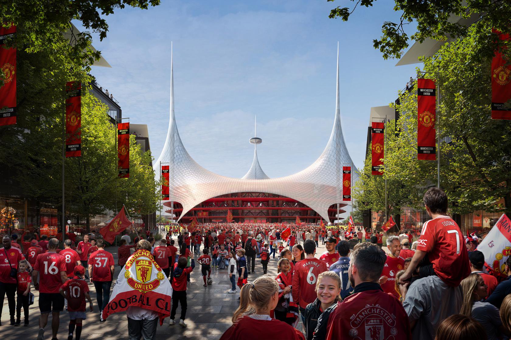 United welcome landmark moment in Old Trafford regeneration plan