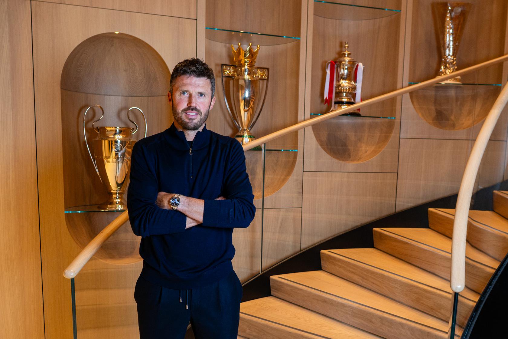 United appoint Carrick as head coach