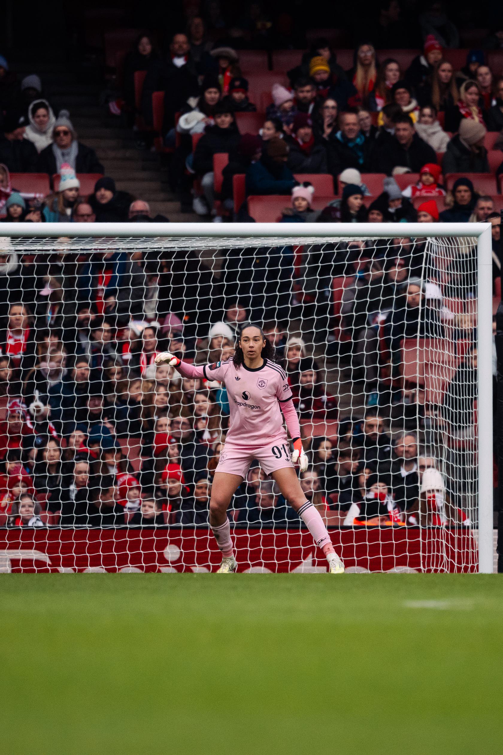 Tullis-Joyce named Player of the Match v Arsenal