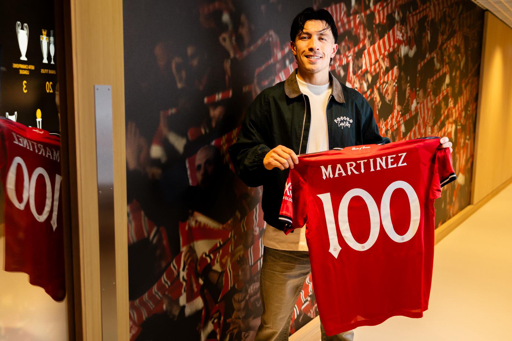 Lisandro Martinez marks 100 games
