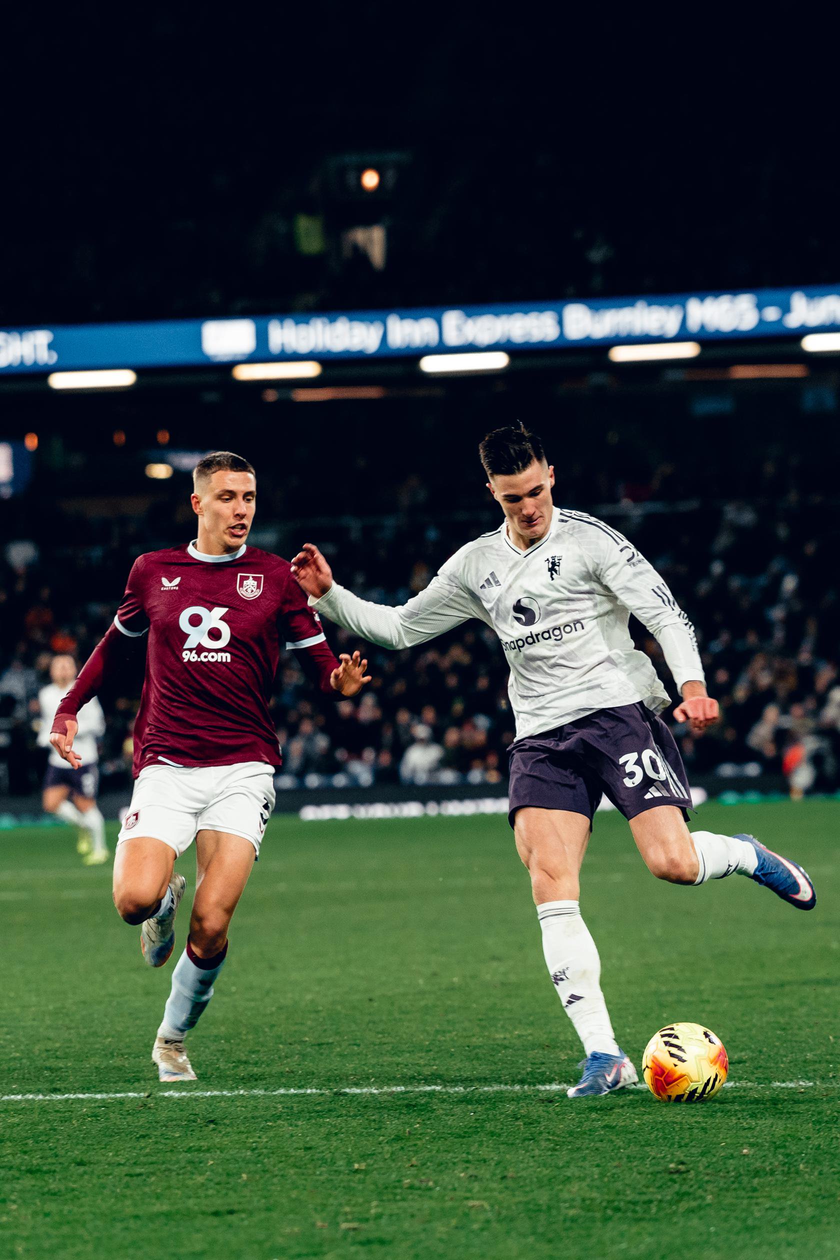 Match report: Burnley 2 United 2