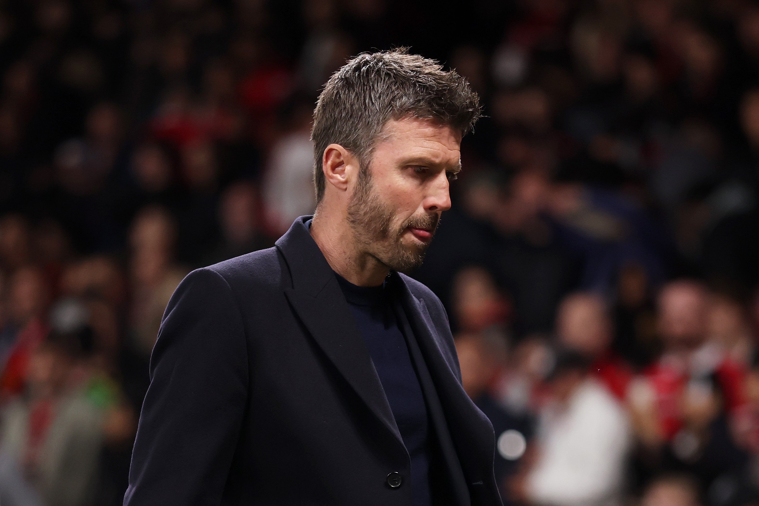 Michael Carrick image at Old Trafford