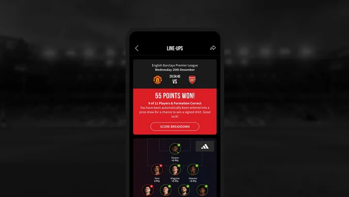 How are points calculated?