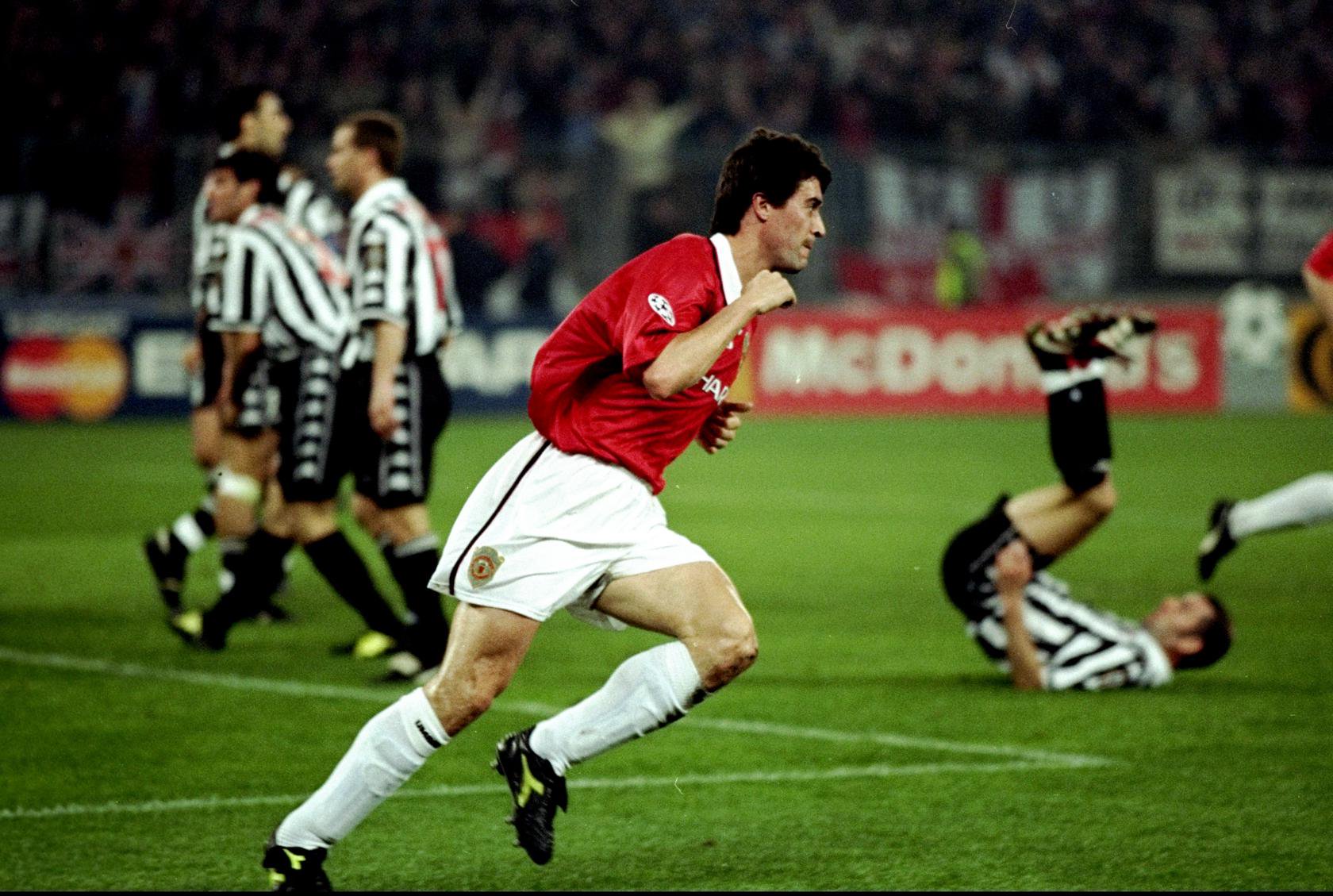 Roy Keane Juventus 2 United 3 in 1999