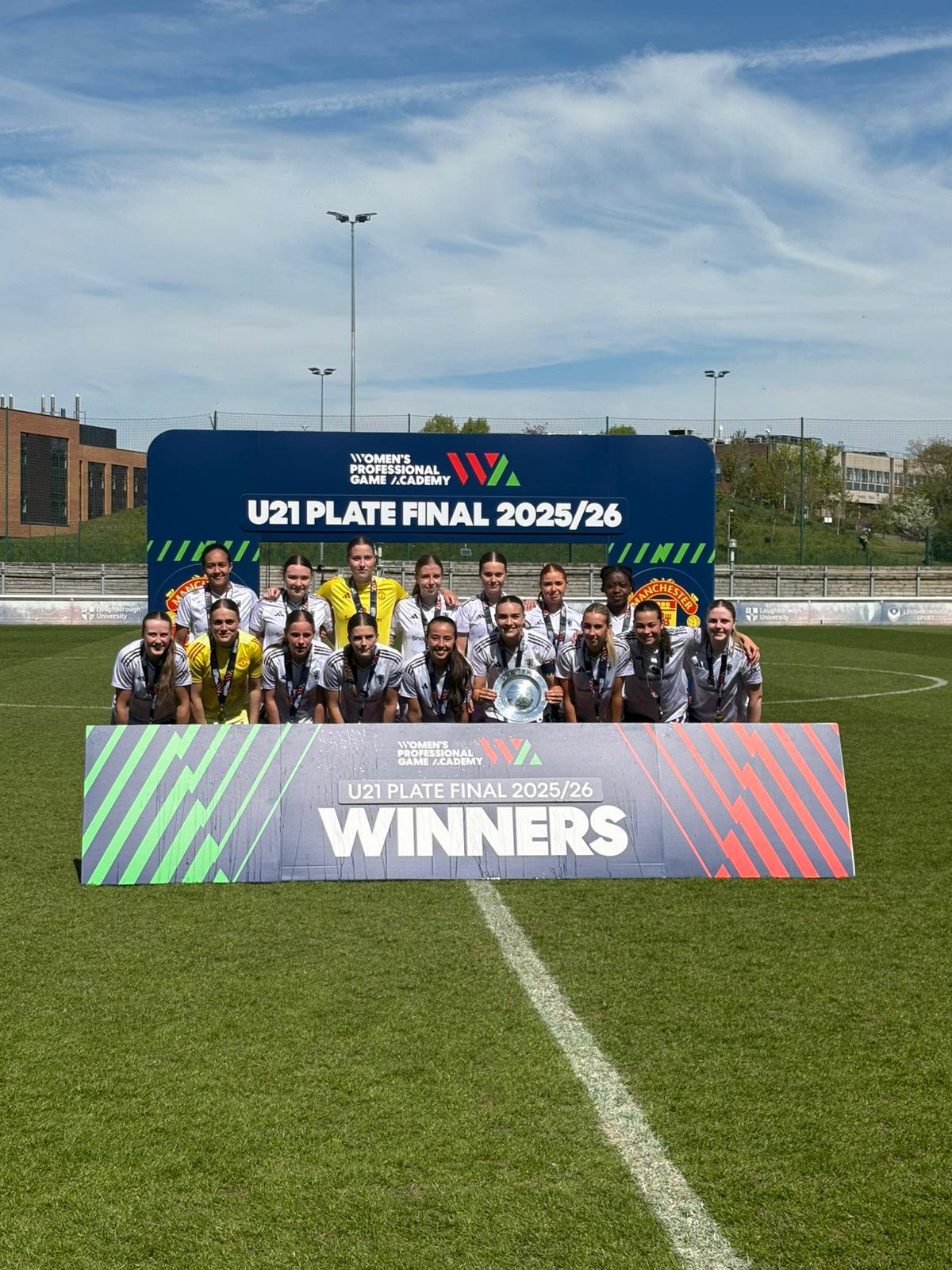 United Women U21s with the PGA Plate