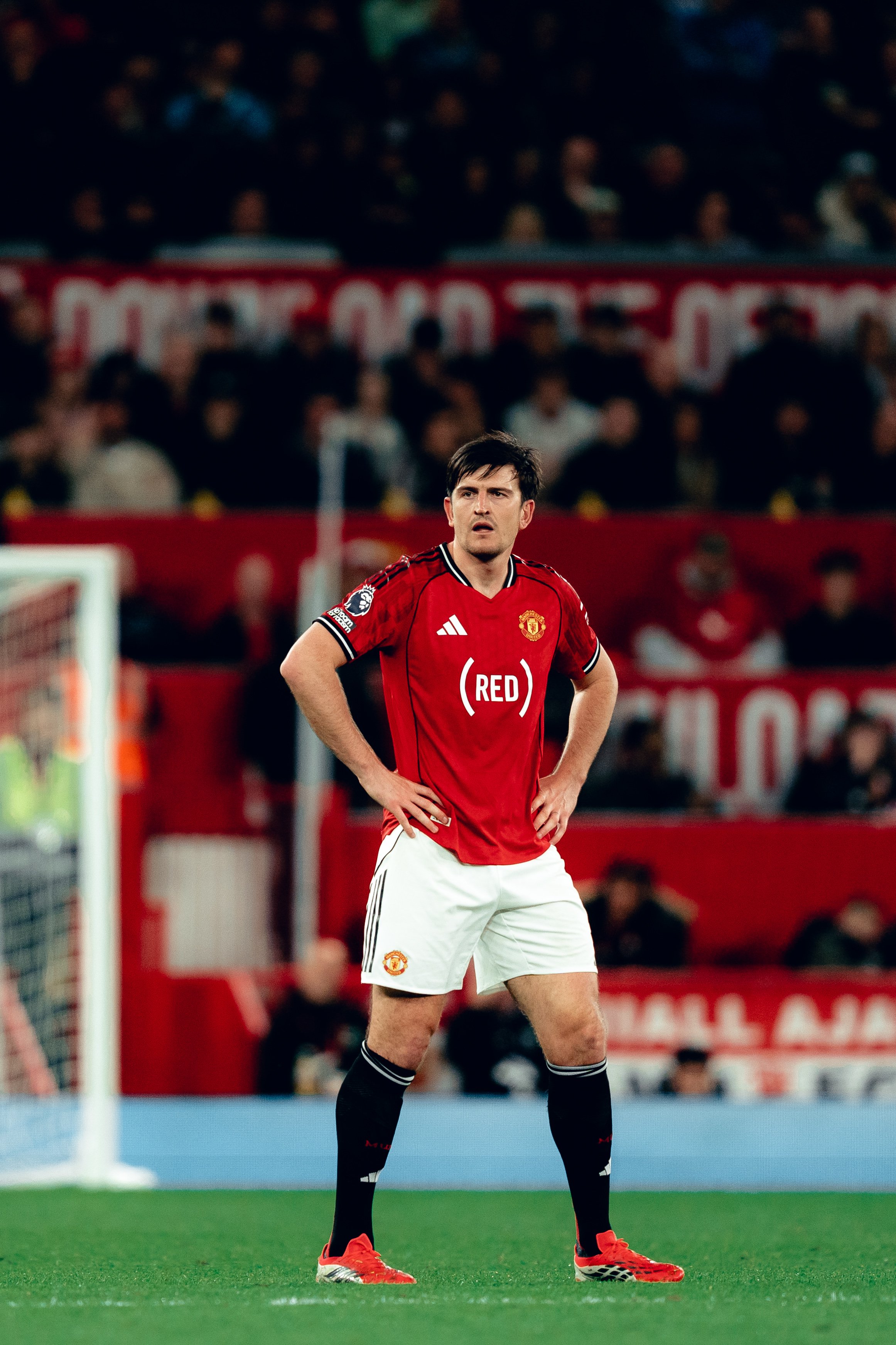 Harry Maguire during United 2 Brentford 1