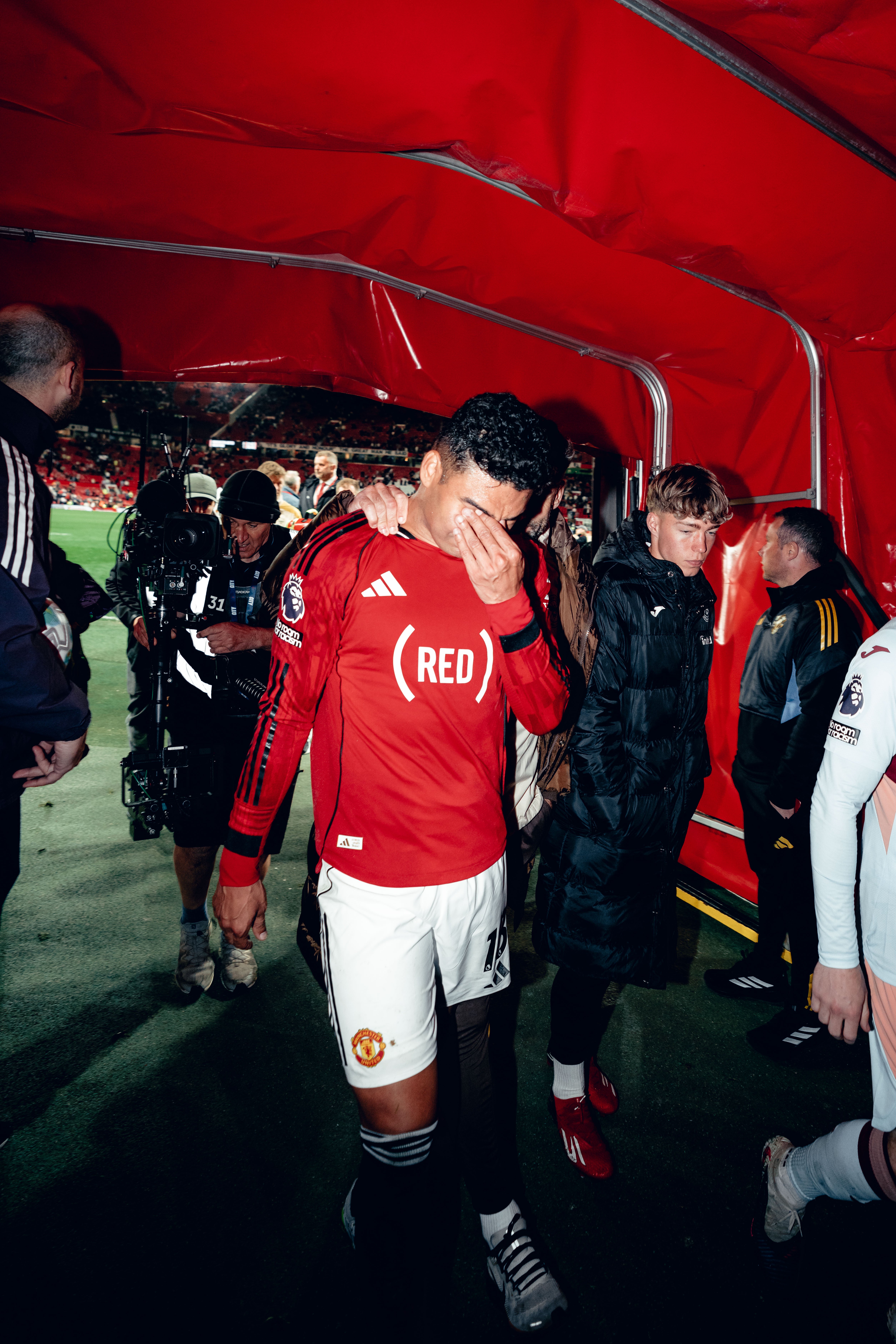 Image: Michael Carrick on Casemiro in Brentford press conference