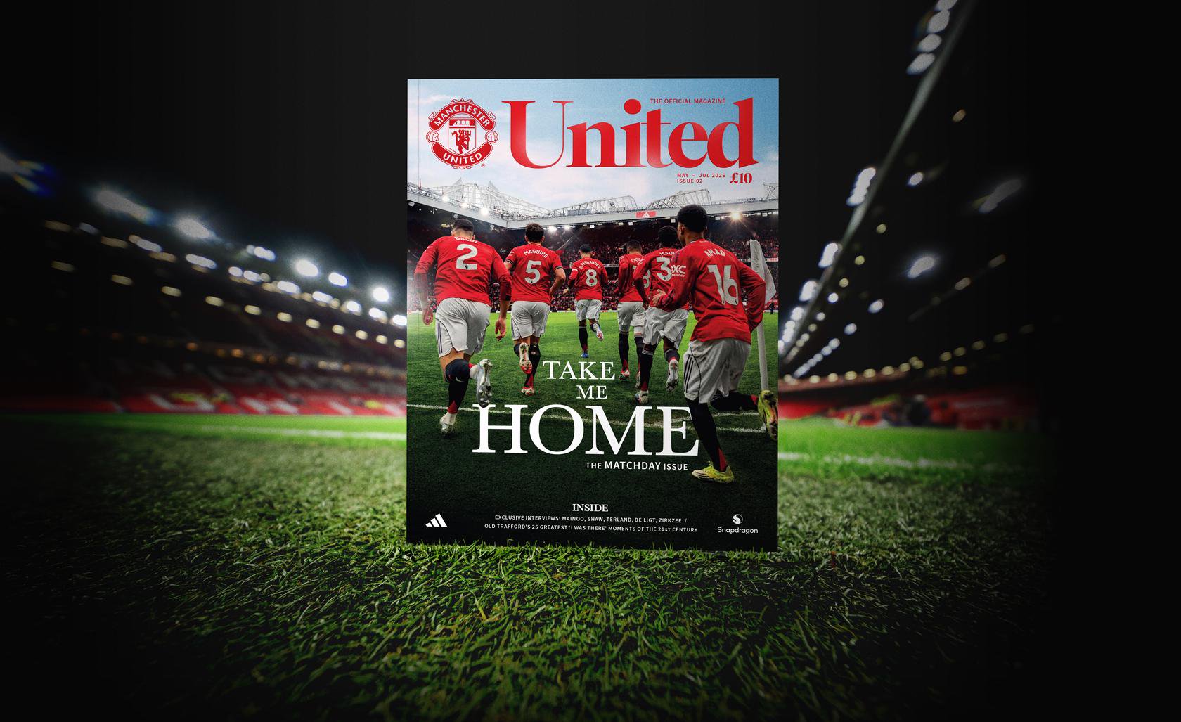 United magazine issue two creative asset