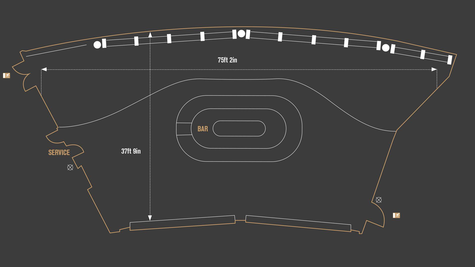 Suites - Academy Suite Floorplan