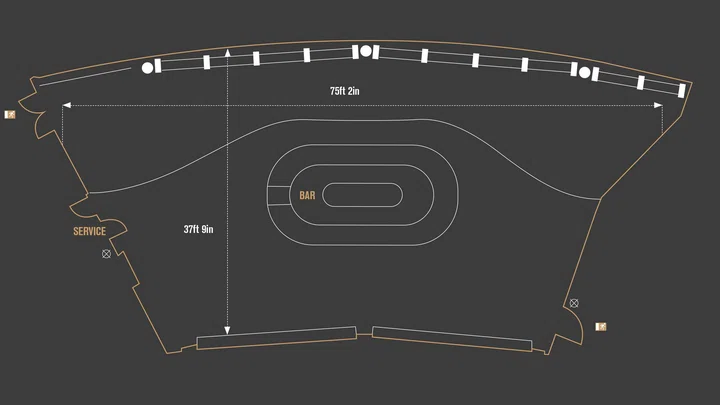 Suites - Academy Suite Floorplan