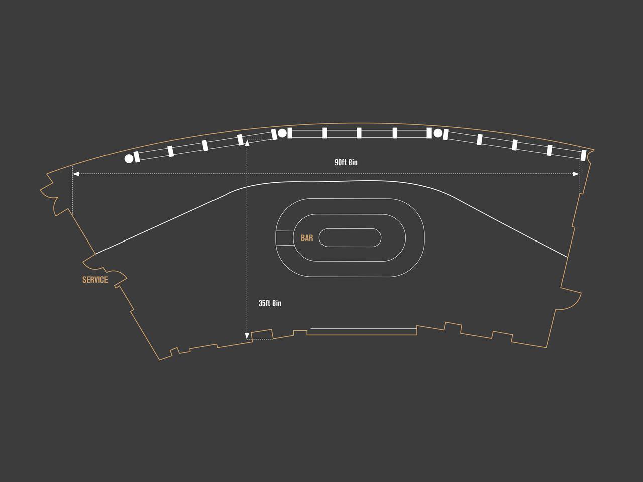 Suites - Kit Room Floorplan Image
