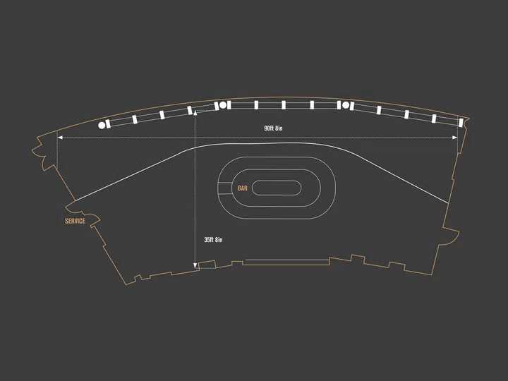Suites - Kit Room Floorplan Image
