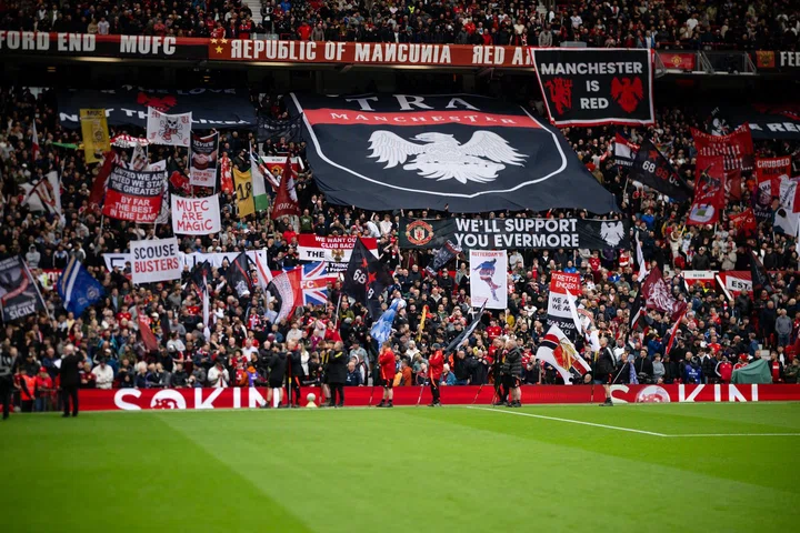 Flags in the Stretford End 1