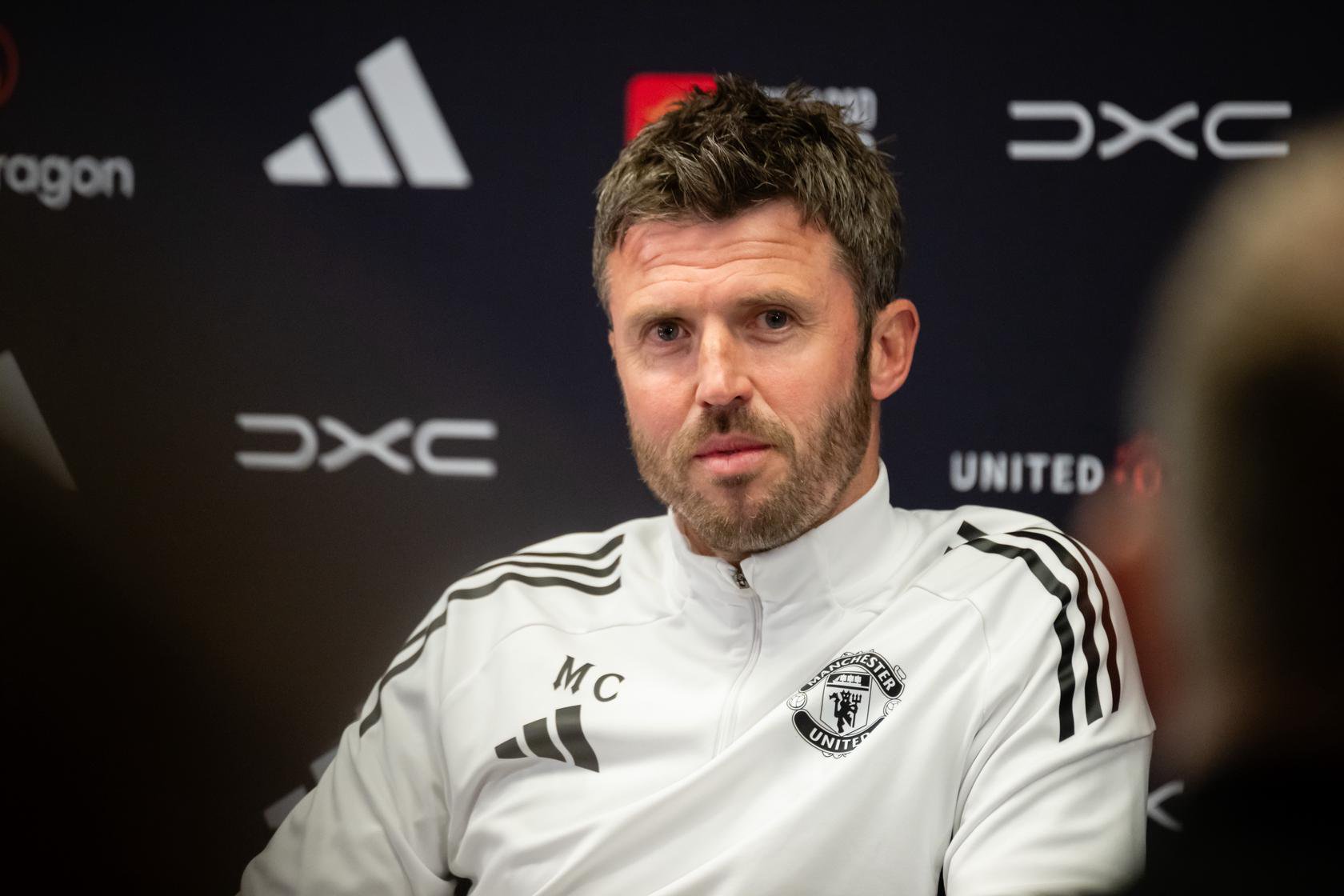 Michael Carrick at pre-match press conference ahead of Sunderland v Man Utd