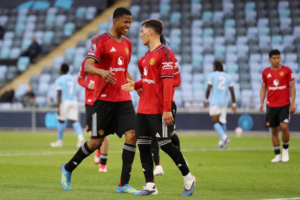 Report: U21s win a seven-goal thriller at Man City