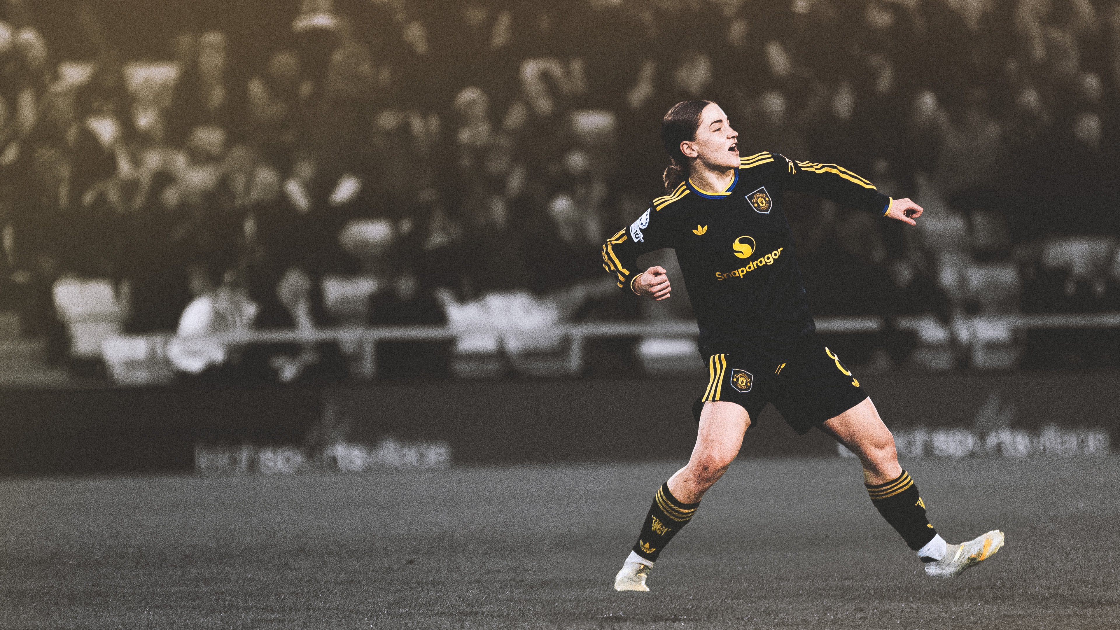 Graphic for Jess Park winning United Women Players' Player of the Year 2025/26
