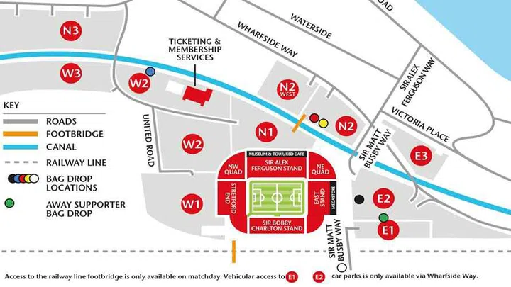 Safety & Security Bag Policy Map