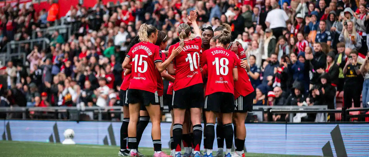 Watch United Women at Leigh Sports Village Header Block Image