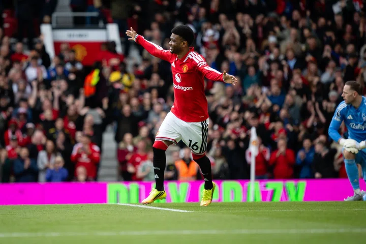 Amad happy at Old Trafford
