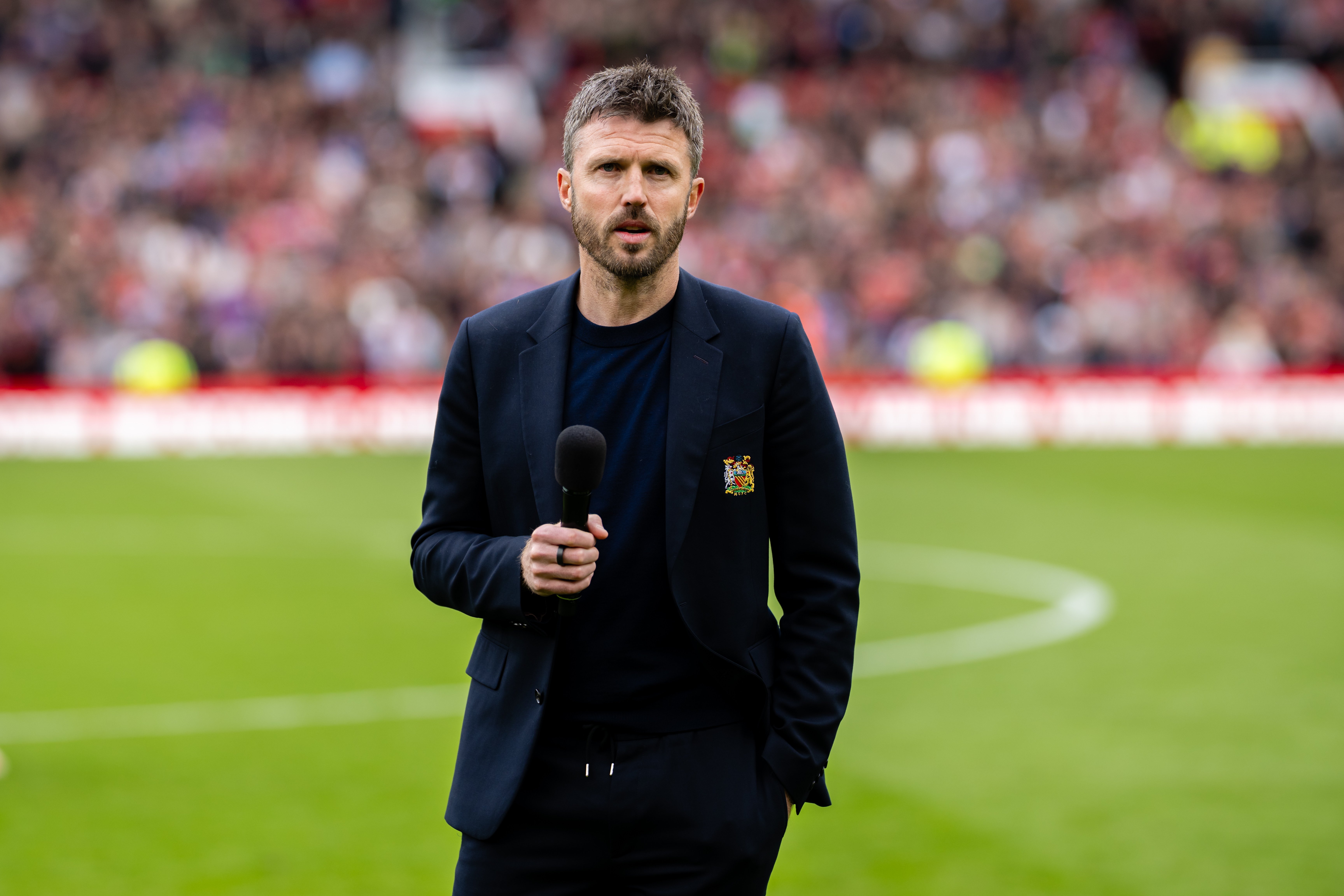 Man Utd boss Michael Carrick at Old Trafford