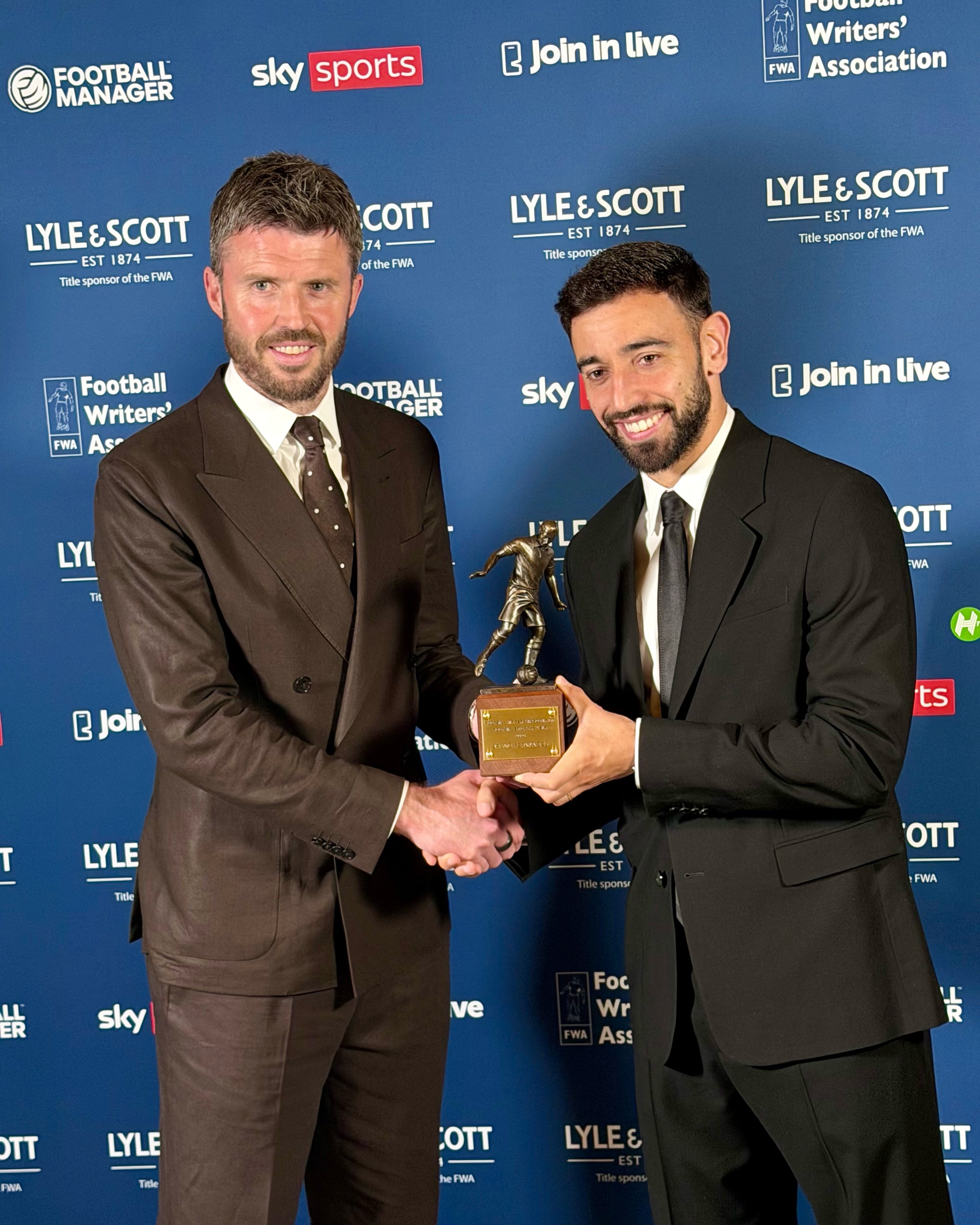 Image: Carrick and Bruno at FWA awards