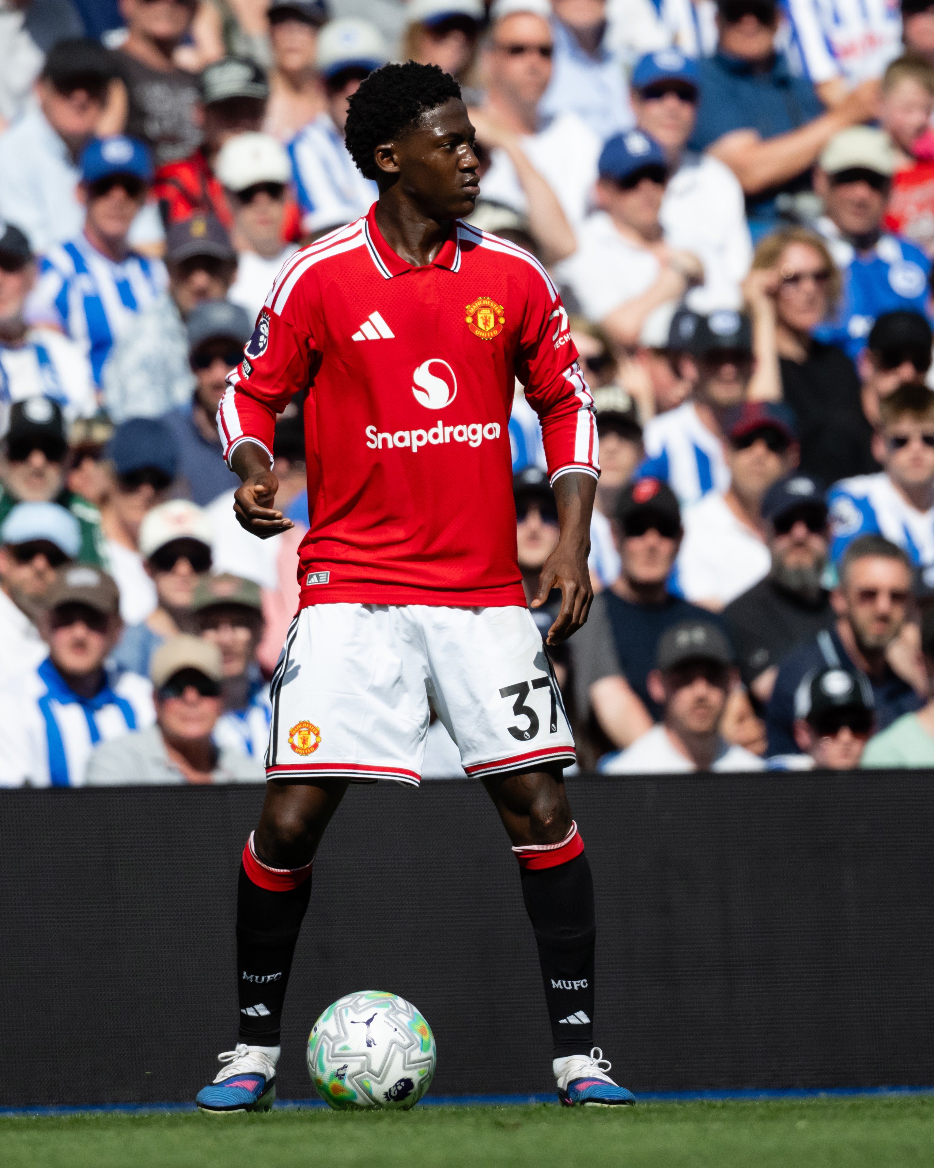 Kobbie Mainoo on the ball v Brighton | 24 May 2026