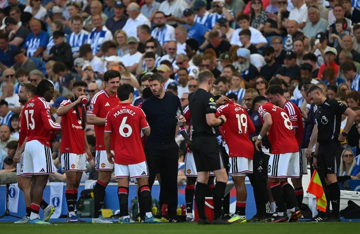 United take a water break at Brighton