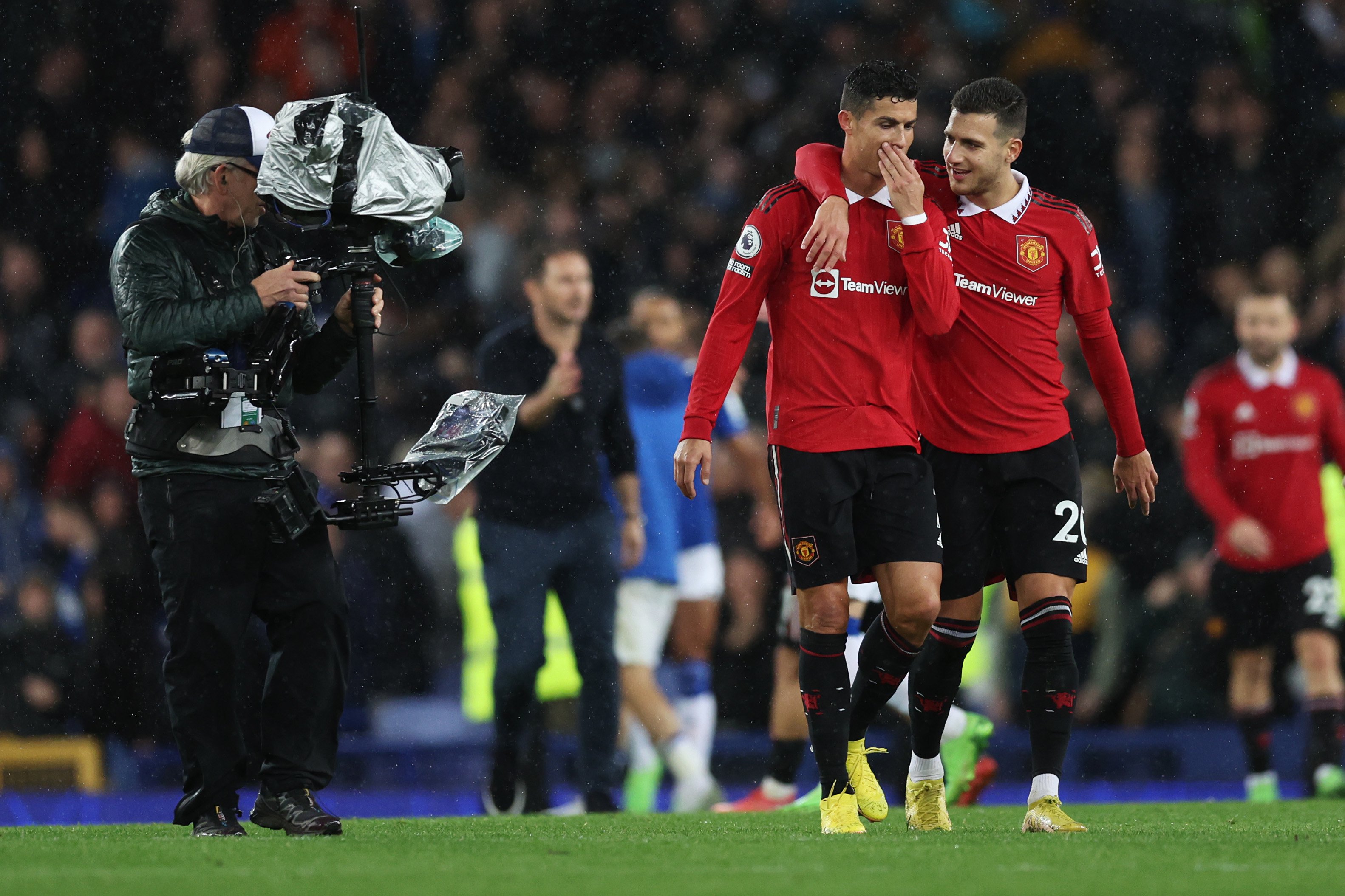 Cristiano Ronaldo and Diogo Dalot for Manchester United