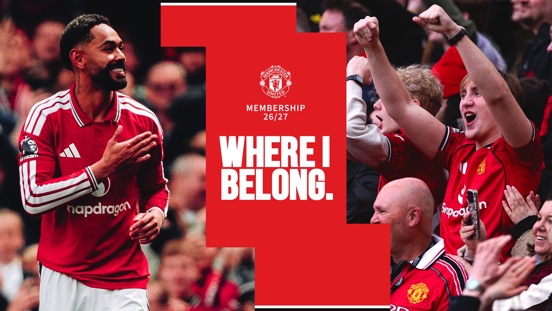 United Membership 2026/27 article header