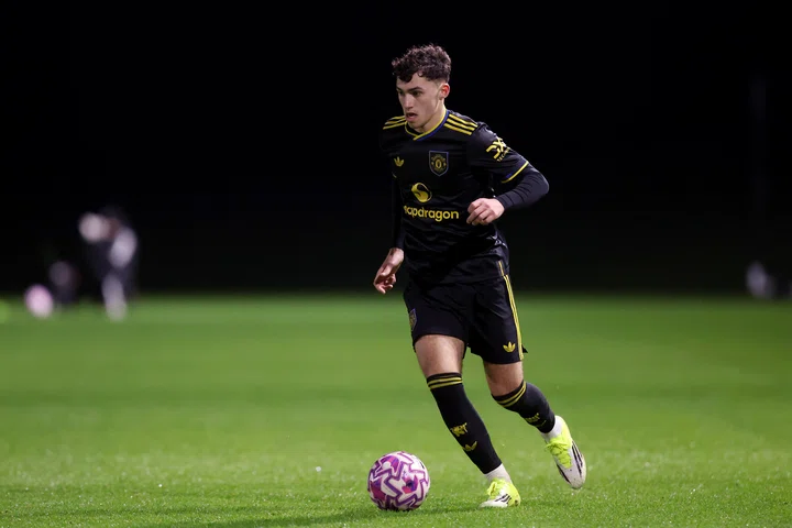 James Scanlon in the black kit