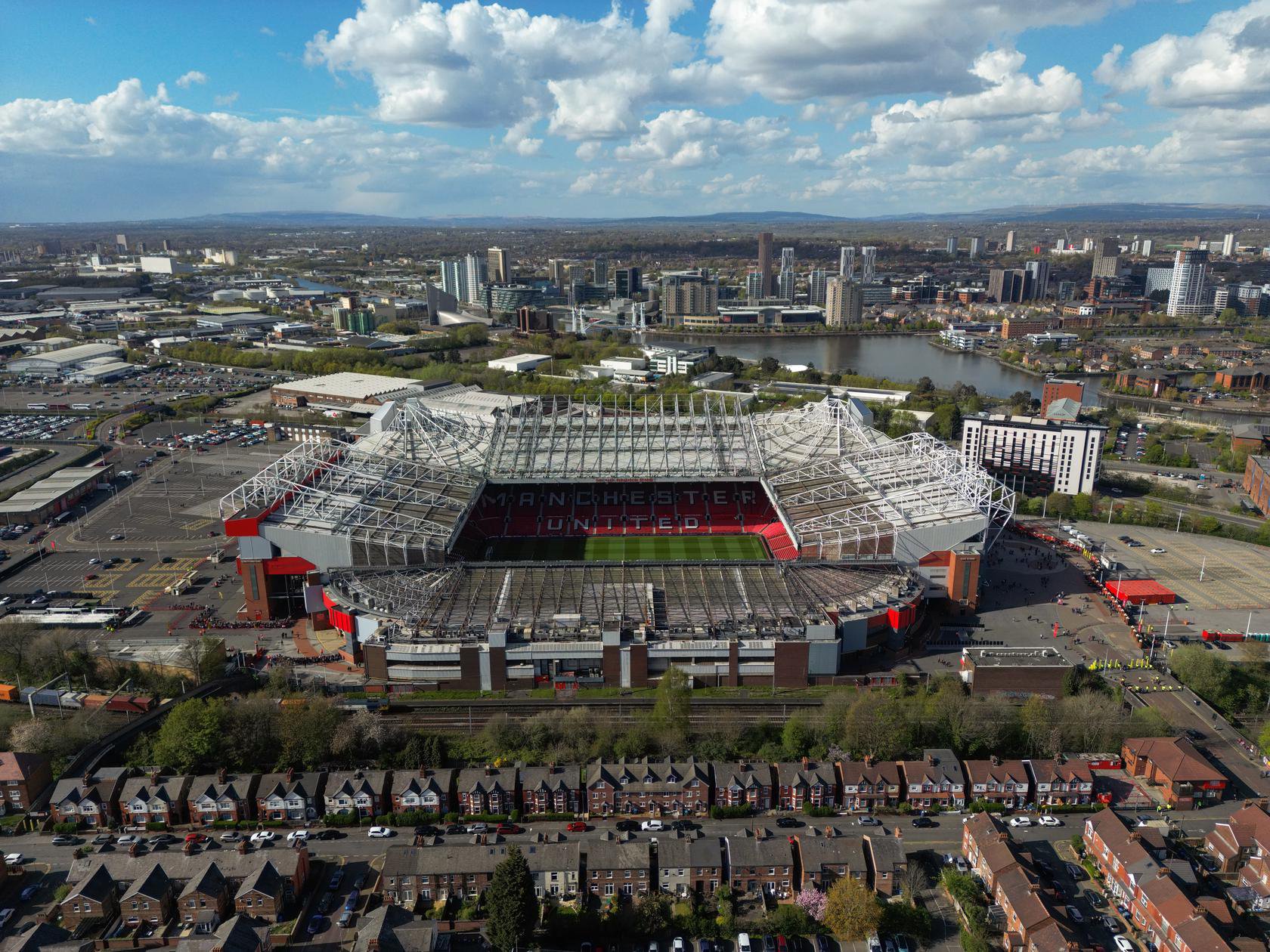 Overhead image for Task Force Old Trafford update