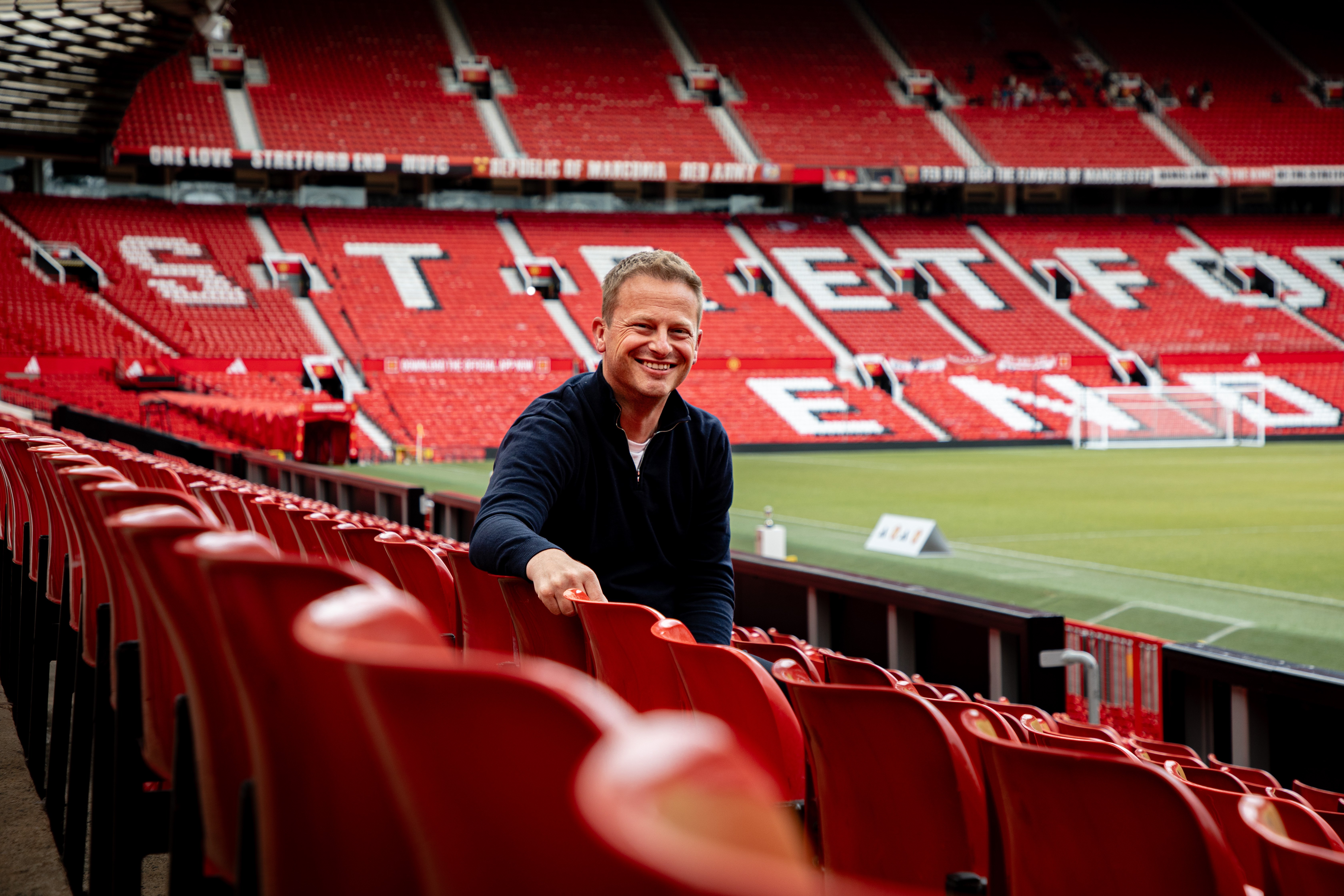 Image of new Man Utd Foundation Chief Executive Ashley Hackett
