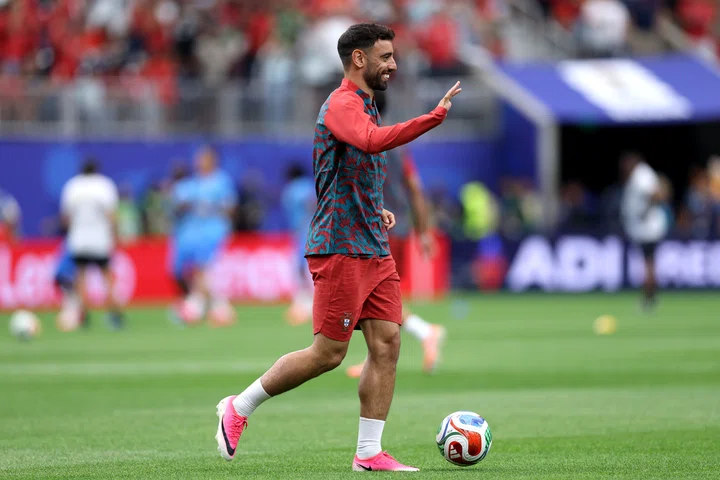 Pre-match Bruno Fernandes for Portugal