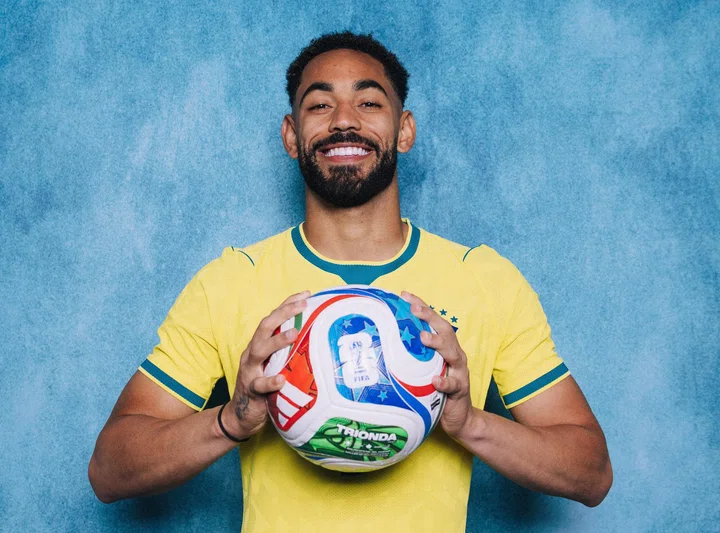 Matheus Cunha's World Cup portrait.