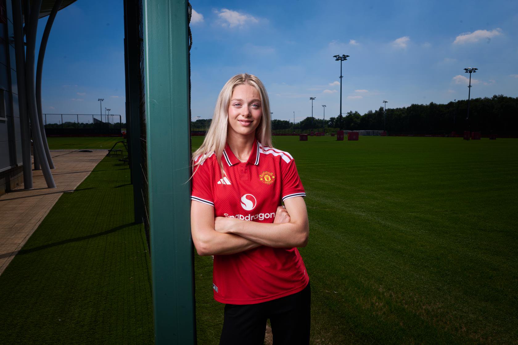 Layla Drury poses at Carrington