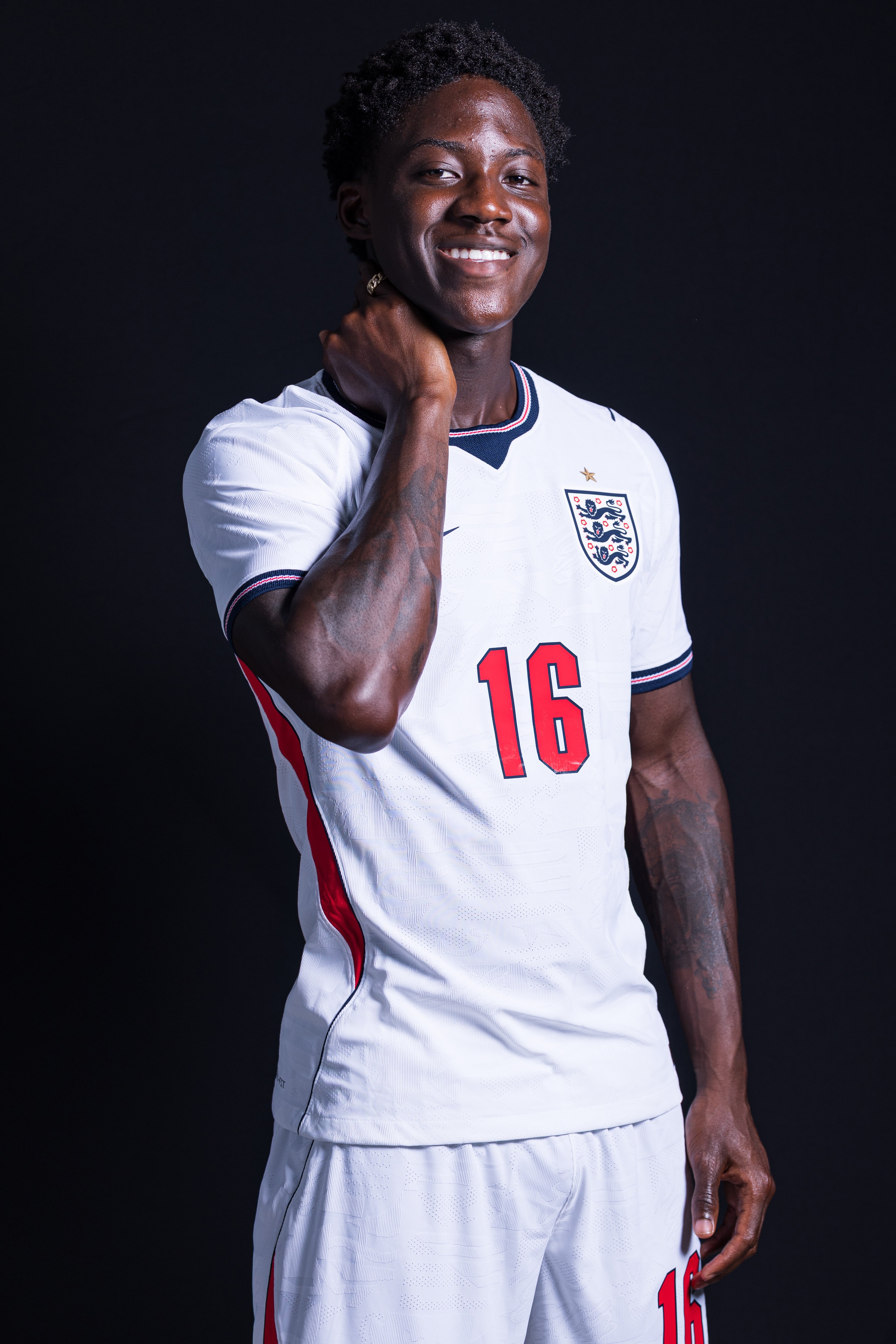 Kobbie Mainoo World Cup portrait