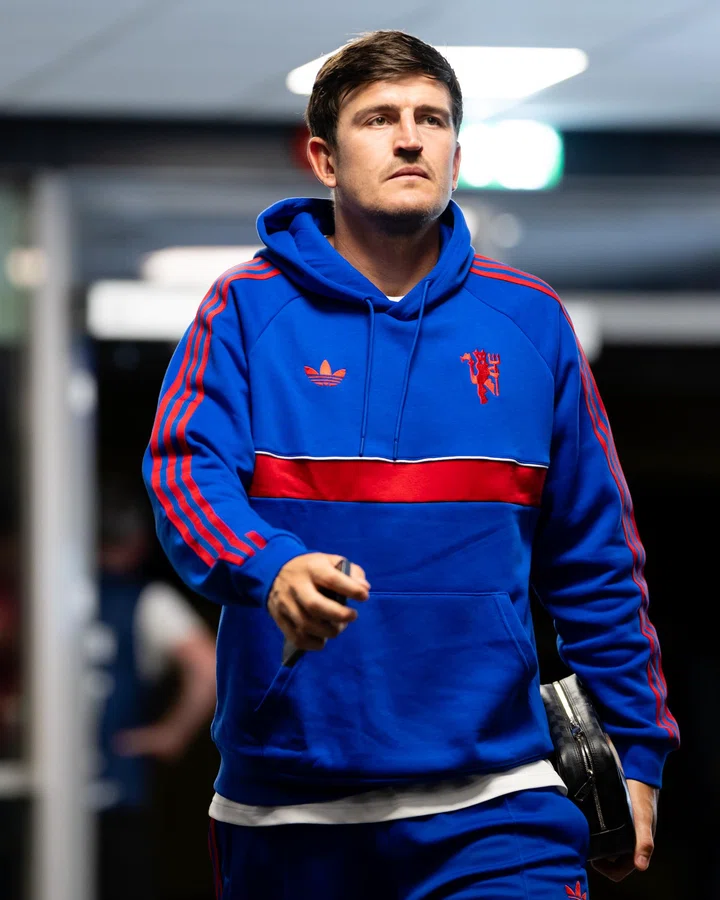 Harry Maguire arrives for Rosenborg friendly