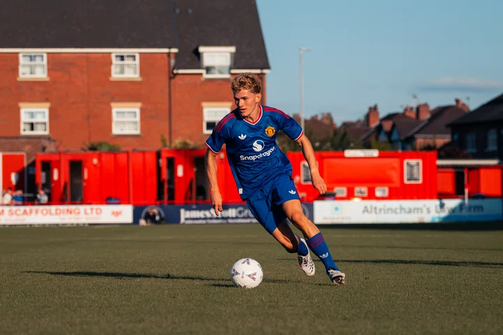 Jacob Devaney facing Altrincham